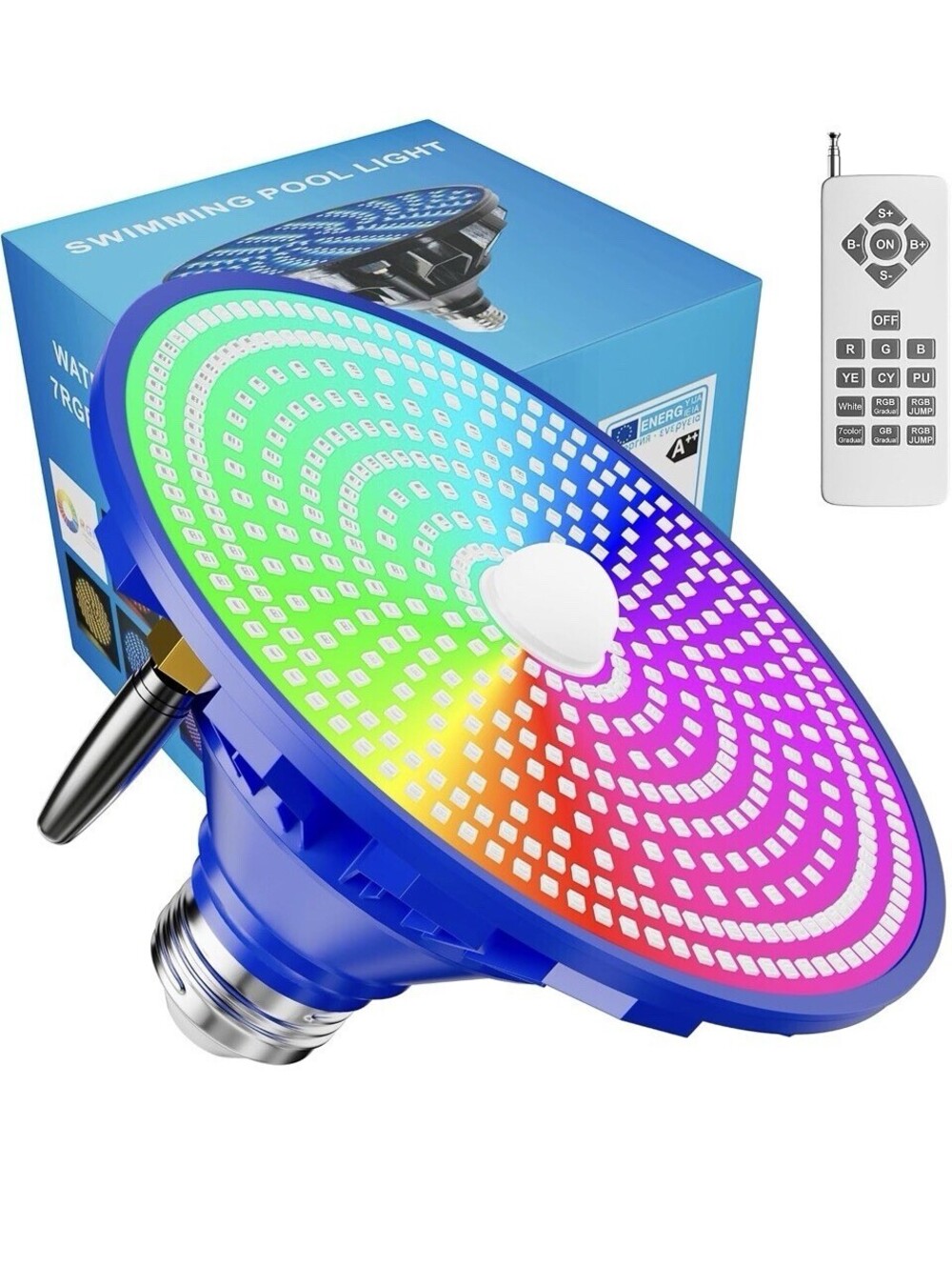 Pool Light for Inground, LED Light Bulb for Above Ground Swimming Pool